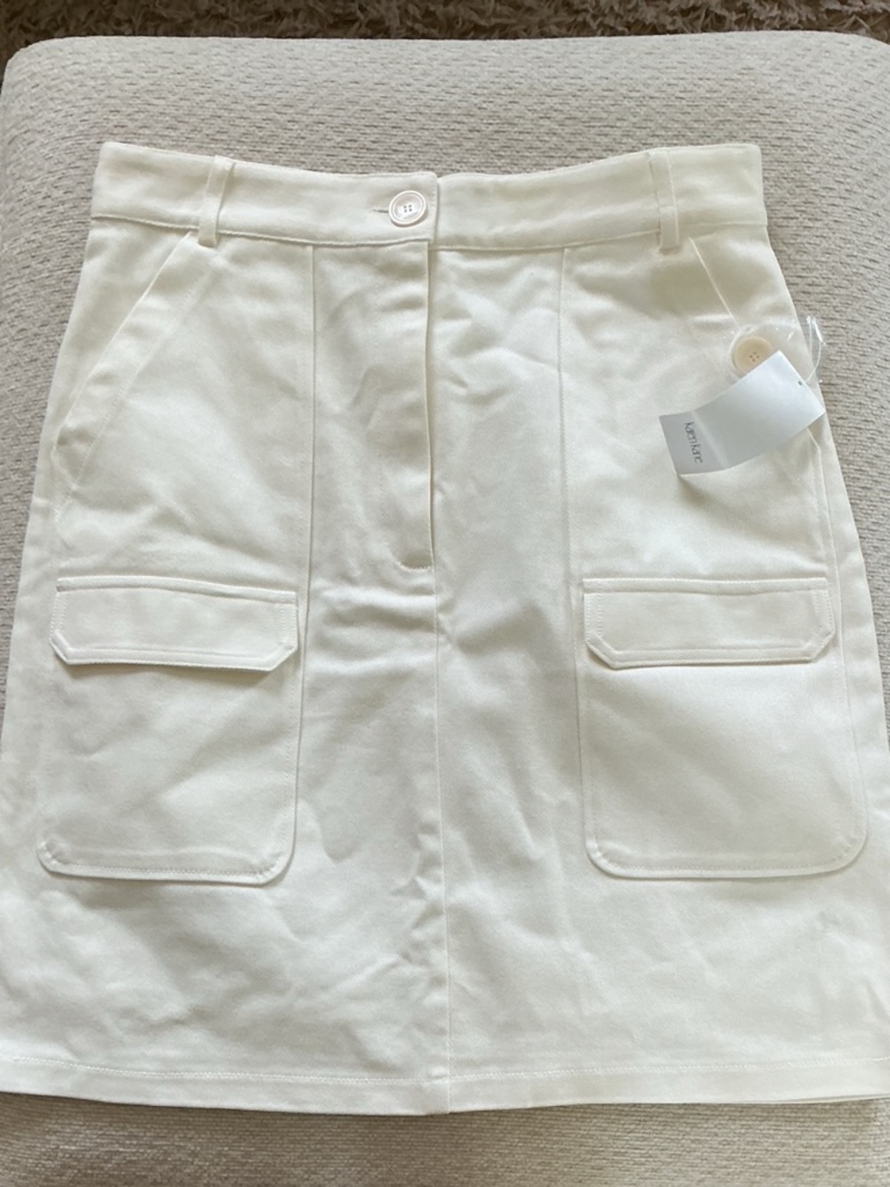 Karen Kane Women’s Cream Utility Pocket Skirt